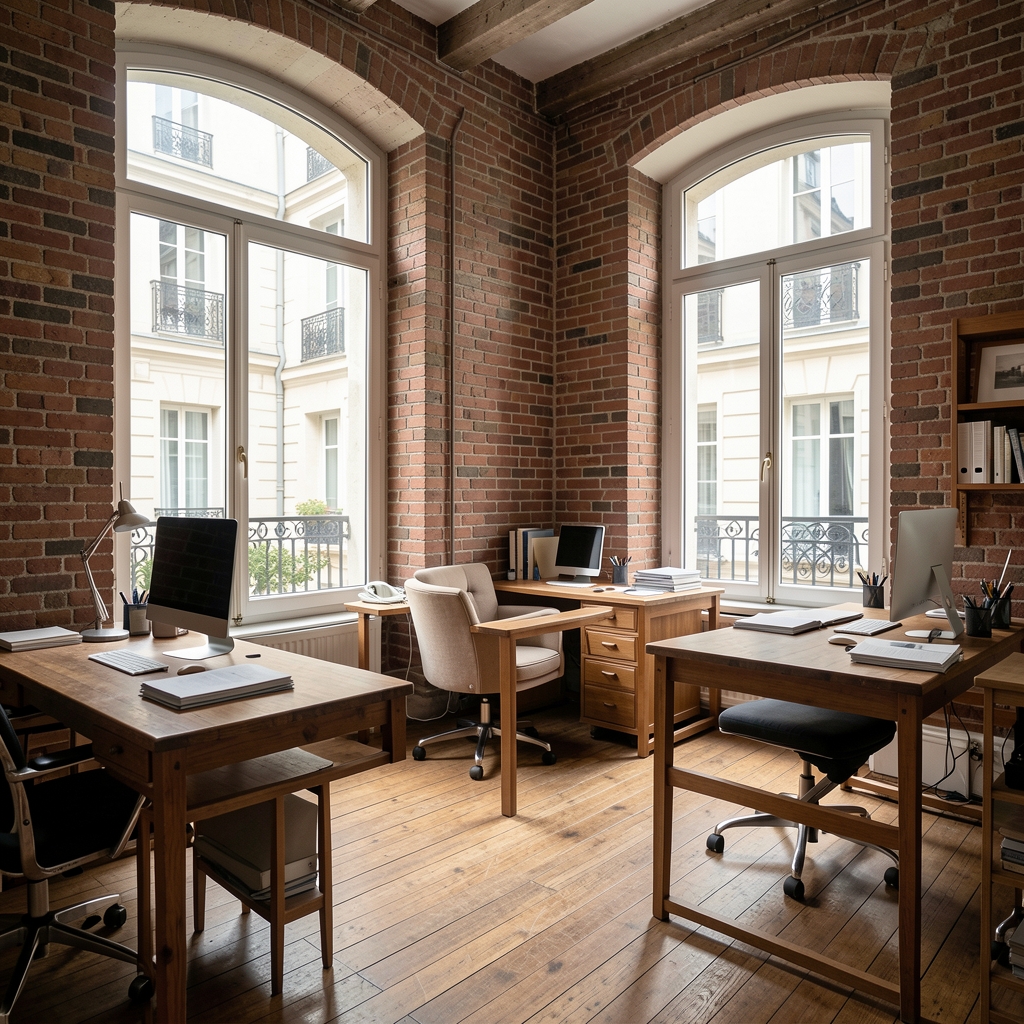 Editorial team member writing notes at a wooden desk with natural light, notebook and pen in frame, focused atmosphere